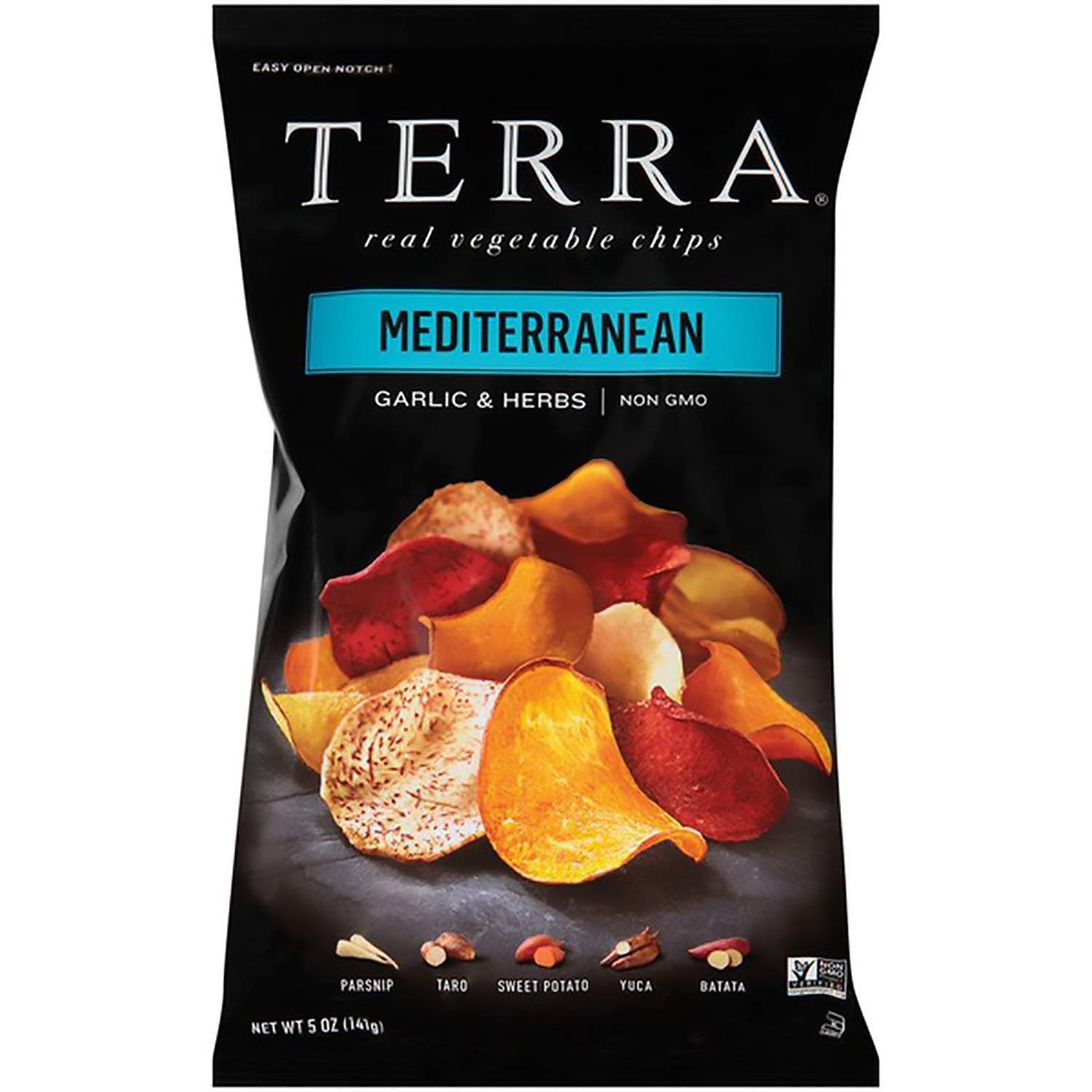 Terra Vegetable Chips, Mediterranean Garlic And Herbs, 5 Oz