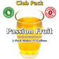 GramZero All Natural Passion Fruit Zero Calorie Sugar Free Drink Mix, Great For Nutrition Club Loaded Tea, Stevia Sweetened