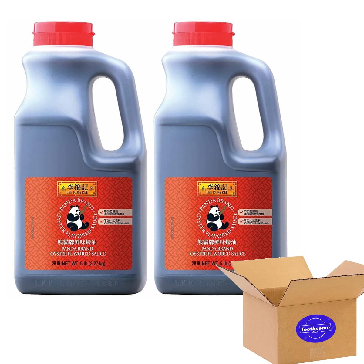 lkk Panda Oyster Sauce (2pack, 5lb)