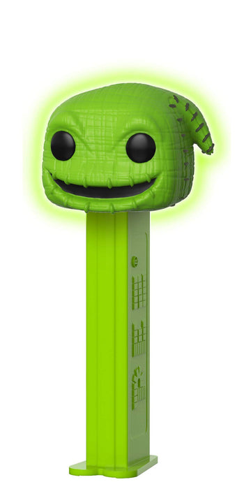 Funko 34414 Pop! Pez: Nightmare Before Christmas - Oogie Boogie (Glow In The Dark), Multicolor