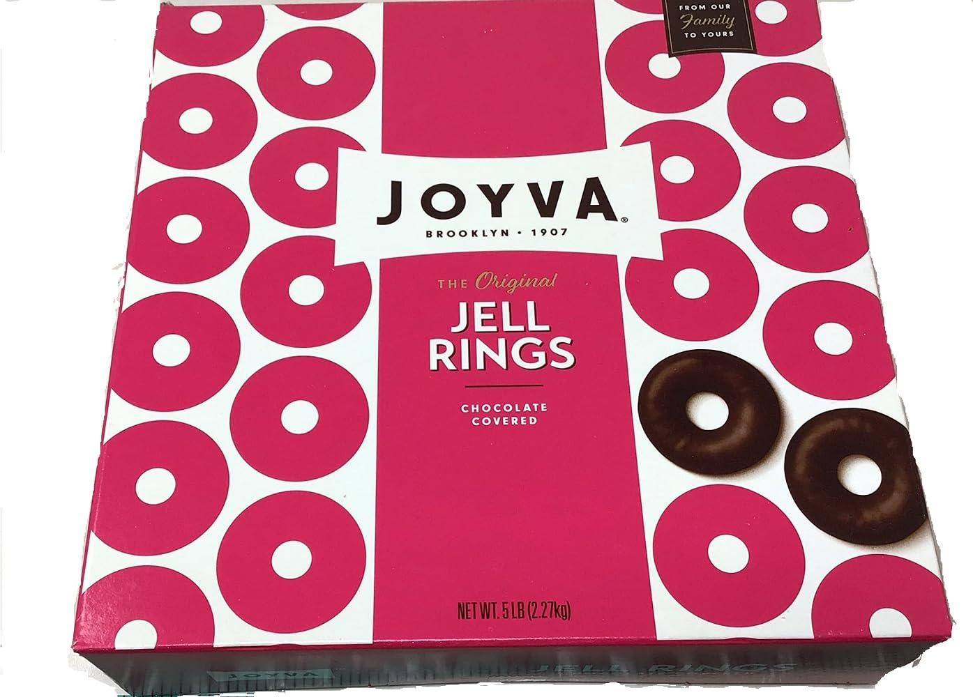 Joyva Raspberry Jell Rings (NOT ORIGINAL FROM JOYVA)