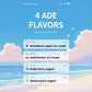 dalgaru Korean Convenience Store Drink Pouch Sampler Set - 5 Pack & 10 Pack (G , Strawberry, Blue Lemonade, Peach Ice Tea, Shine Muscat)