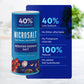 Microsalt 50% Less Sodium Salt, Regular Salt Substitute, Seasoning Salt For Snacks, Full Flavor, Less Sodium, 6 Oz