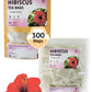 TeaDreamTea Hibiscus Tea Bags - Caffeine Free Herbal Tea, 300 Bleach-Free Bags, Brew Hot or Iced