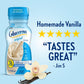 Glucerna Original Nutritional Shake, 10g Protein, 180 Calories, 8 Fl Oz, Pack of 6, Homemade Vanilla, Cream