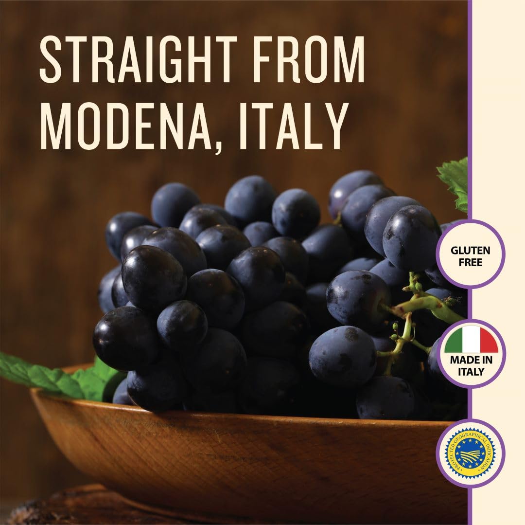 Botticelli Aged Balsamic Vinegar Of Modena (Pack Of 2) - Organic Balsamic Vinegar For Bread Dipping & Salad Dressing - Aceto Bal