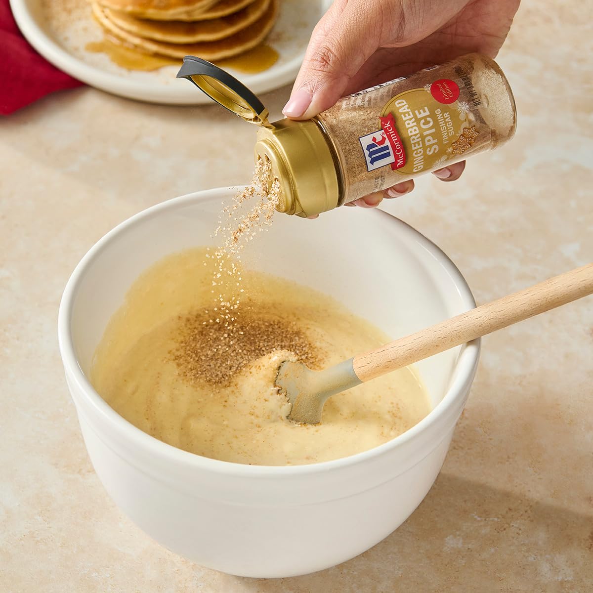 Mccormick Gingerbread Spice Finishing Sugar, 3.81 Oz