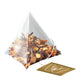 Wissotzky Tea Ginger Turmeric Spiced Chai Tea (50 Pyramid Tea Bags) | Whole Leaf Black Tea | No Artificial Flavors | Elegant Sil