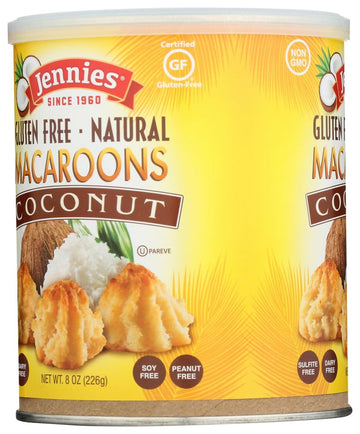 Jennies Coconut Macaroons - 8 Ounce (Pack of 2)