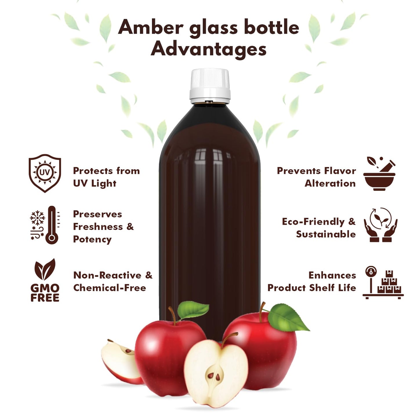 Apple Cider Vinegar With Mother 200 Ml (6.76 Oz) By Dr. Patkars