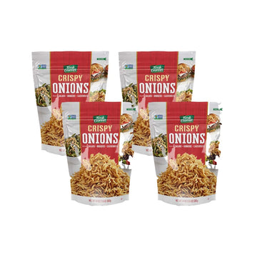 Fresh Gourmet Crispy Onions Snack and Salad Topper (24 Ounce (Pack of 4))