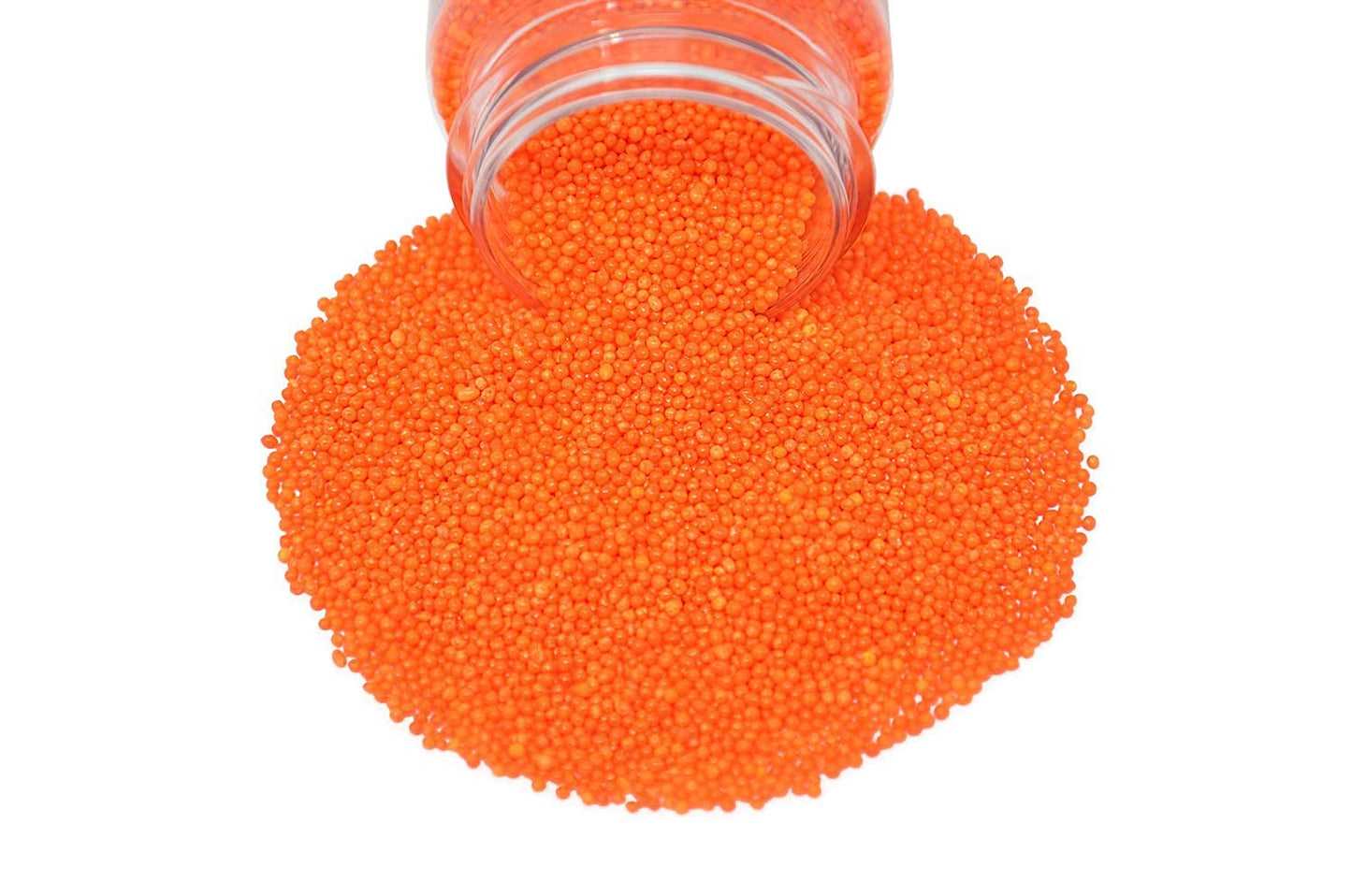 Mystic Sprinkles Solid Color Nonpareils 3.8Oz Bottle (Only Orange)
