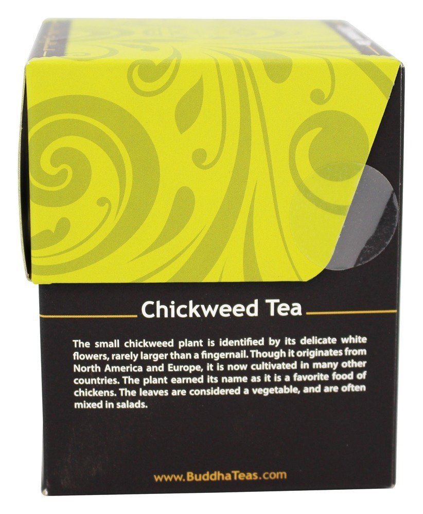 Buddha Teas Organic Chick  Tea - USDA Organic, OU Kosher - 18 Bleach-Free Tea Bags - 18 Count