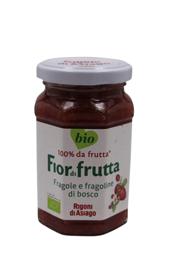Rigoni di Asiago Fiordifrutta Organic Fruit Spread, Strawberry, 250 g, 6 Count