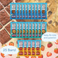 Yo! Bar By Bearded Brothers Vegan Organic Kids Bar | Gluten Free, Paleo And Whole 30 | Soy Free, Non-Gmo, Low Glycemic, No Sugar Added, Fiber + Whole Foods | Variety 3 Flavor Pack | 25 Bars