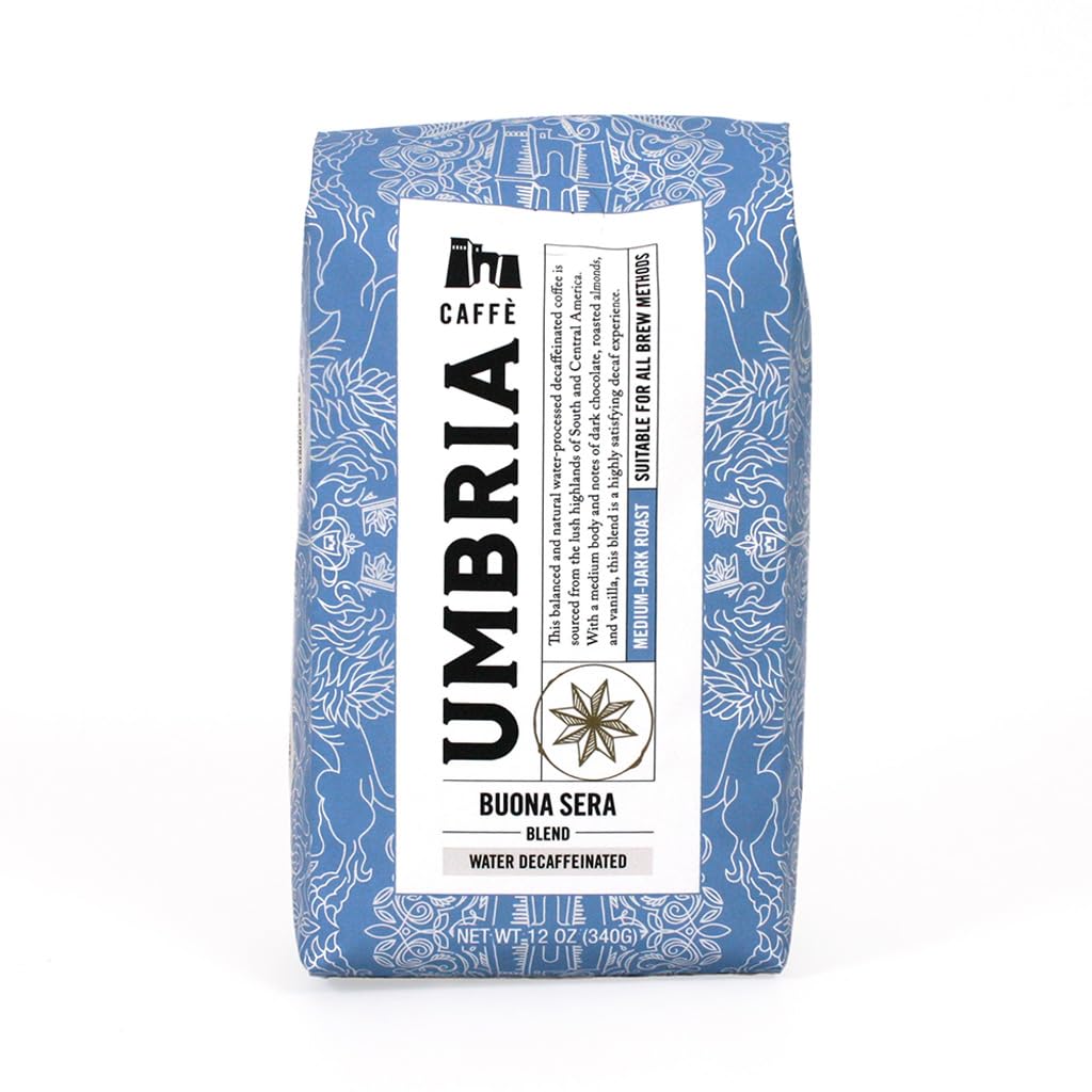 CAFFÈ UMBRIA Buona Sera Coffee Blend, 12 Ounce (Pack of 1)