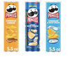 Pringles Potato Chips Trio Variety Set 5.5oz - 3 cans (Cheddar Cheese, Sharp White Cheedar, Cheddar & Sour Cream)
