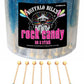 Buffalo Bills Raspberry (Dark Blue) Rock Candy On A Stick (36-Ct Tub Dark Blue Rock Candy Sticks)