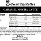 Smart Sips Coffee Caramel Mocha Latte Pods for Keurig K-Cup malt-inspired, 24 Count, Compatible with K-Cup Machines