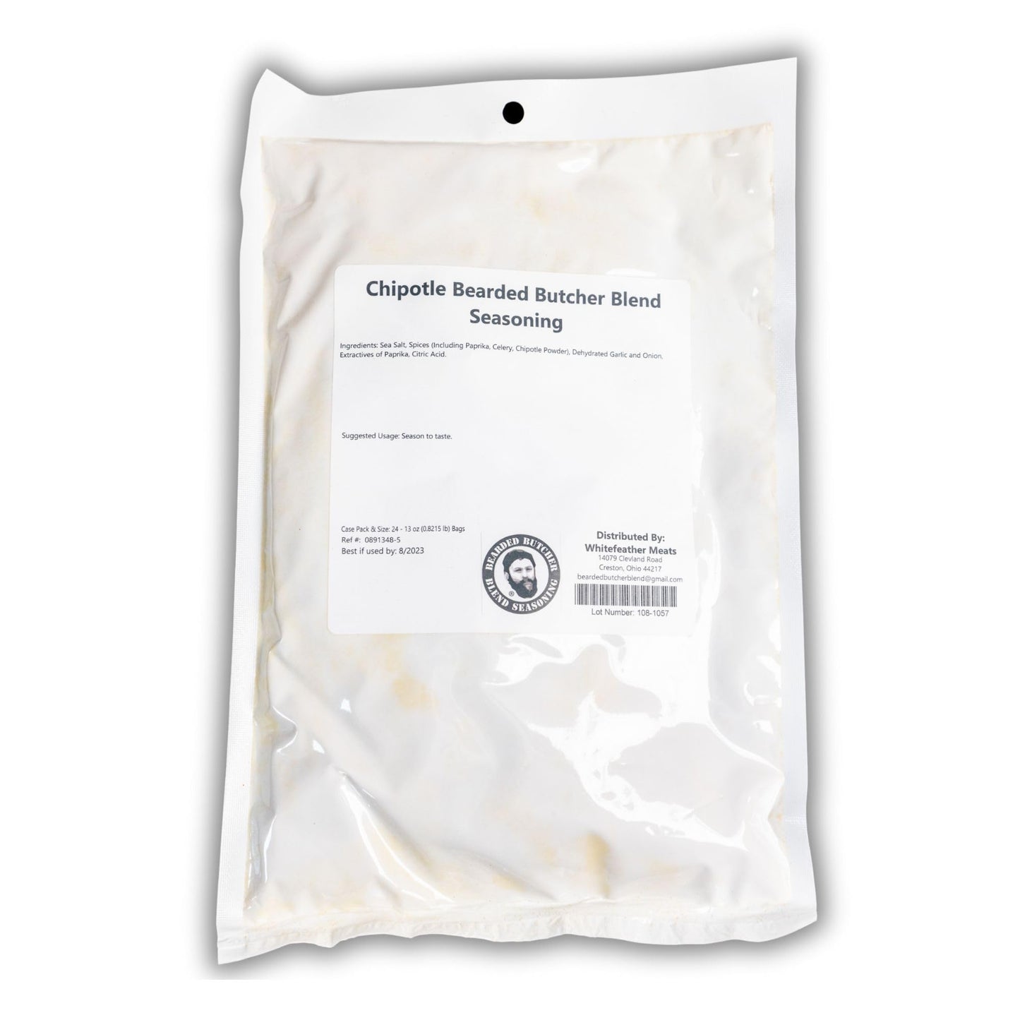 BEARDED BUTCHER BLEND SEASONING Chipotle Seasoning – Natural Ingredients, No MSG, 13 Ounce