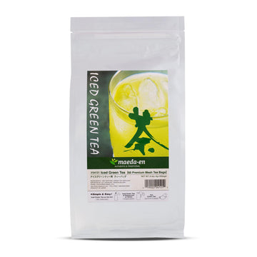 MAEDA-EN Iced Green Tea Bulk 60 Tea Bags Premium Japanese Origin Individually Wrapped Mesh Loose Teabag 04121 1pk