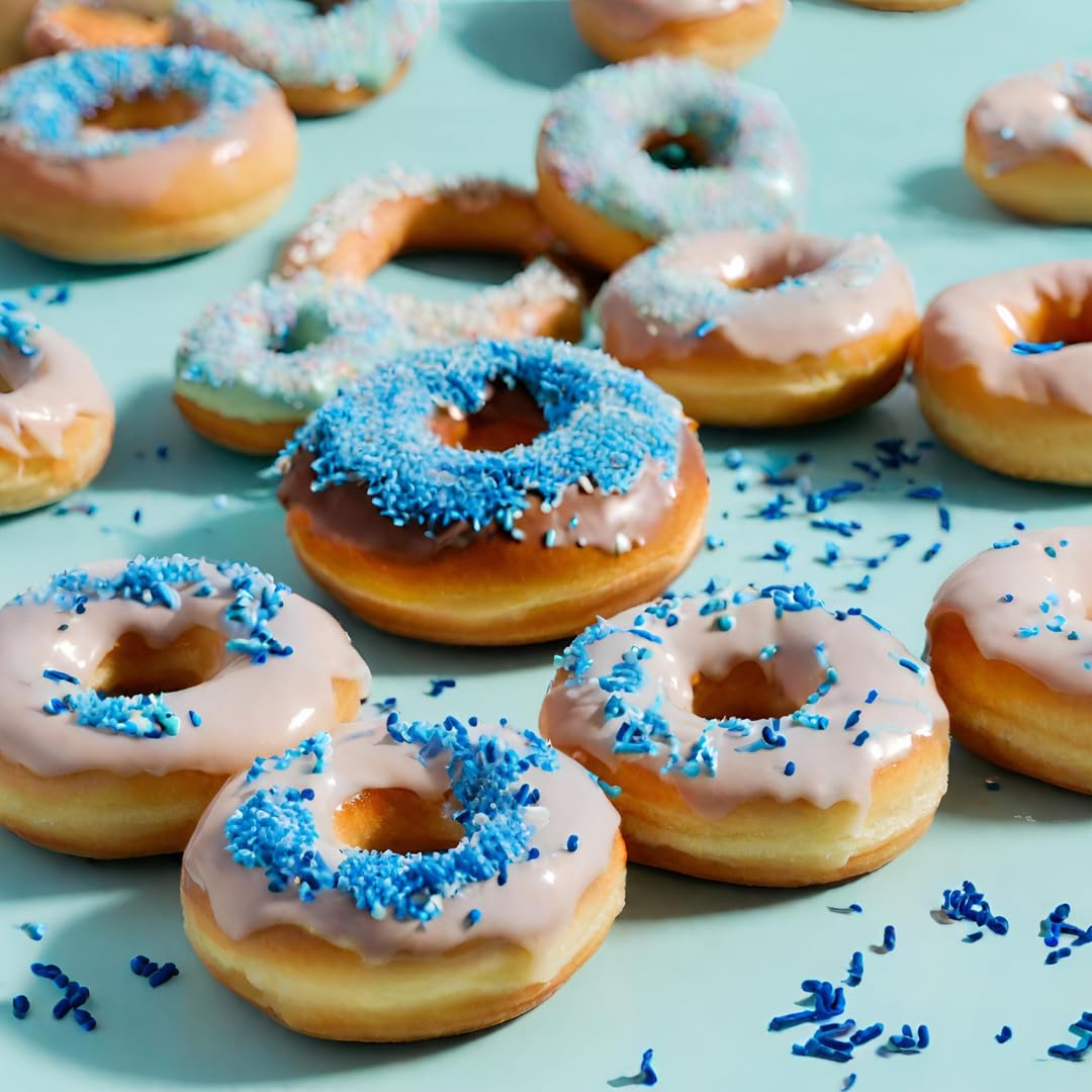 Granaroma Blue Sprinkles, Decorative, Cakes & Cupcakes (12 Ounce)