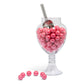Large 1" Shimmer Pink Gumballs - 2 Pound Bag - Approximately 120 Gumballs Per Bag