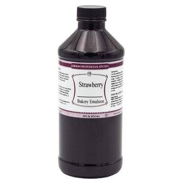 Lorann Strawberry Bakery Emulsion, 16 Ounce Bottle