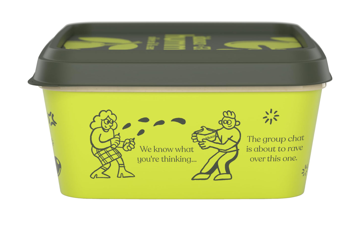 Ithaca x Graza Sea Salt & Olive Oil Hummus, 10oz