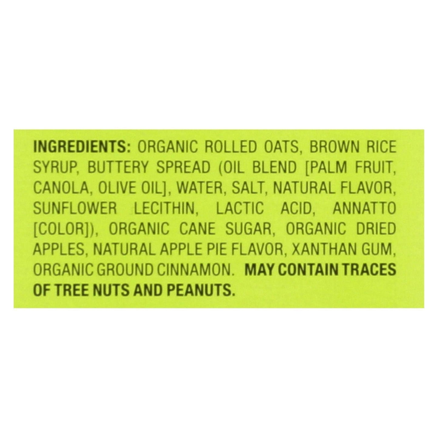 Bobo'S Oat Bars, Apple Pie Bites; Gluten Free, Pack of 6, Size - 5/1.3 OZ, Quantity - 1 Case