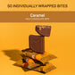 Awake - Caffeinated Chocolate Bites - Caramel Milk Chocolate, 50 Bites - 50Mg Caffeine - Individually Wrapped Energy Bites - Coffee Alternative - Fairtrade, Gluten Free, Non Gmo - 0.48Oz