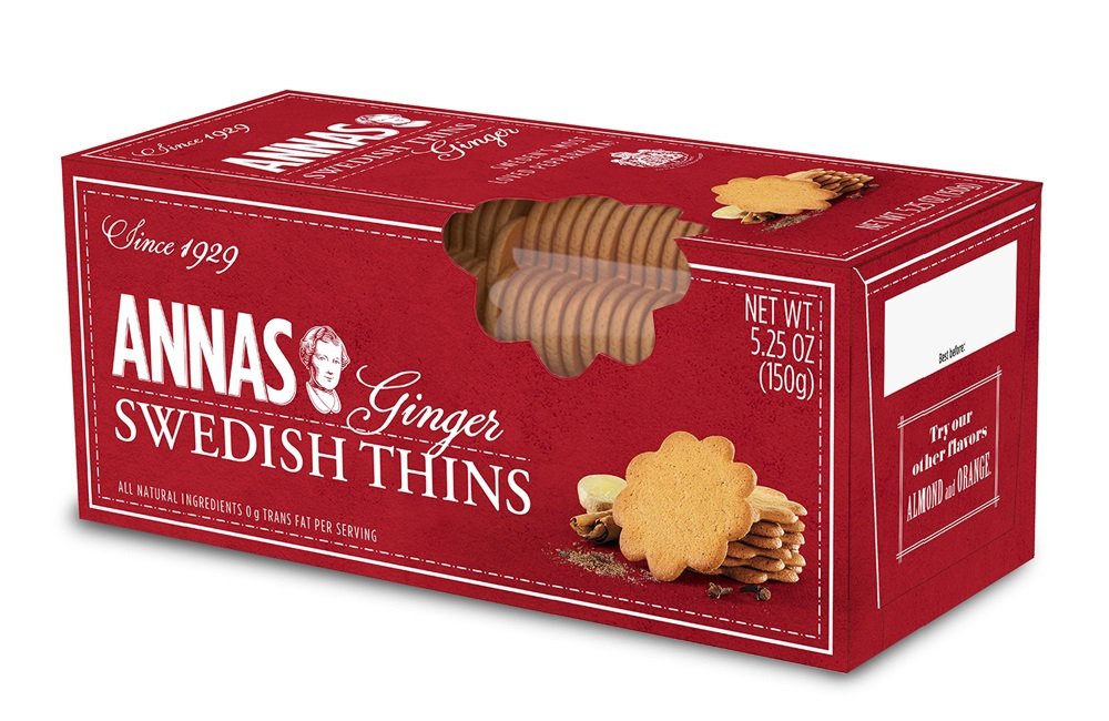 Annas Ginger Thins - Original - Case Of 12 - 525 Oz(D0102H5Kqjx)