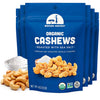 Mavuno Harvest Organic Roasted Cashews With Sea Salt | Dry Roasted Whole Cashew Nuts | Vegan  Non Gmo Healthy Snacks For Kids And 18+ Uses | Office Friendly Work Snack | 4 Ounce  Pack Of 6