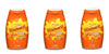 The Jel Sert Company Starburst Liquid Water Enhancer, Orange, Low Calorie, Pack of 3, 1.62 Fl Oz