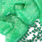 Christmas Holiday Green Cake Glitter Pigment | Shiny Bright Green Cake Glitter 5g Jar | Decoration Dust for Cake Decorating, DIY