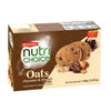 Britannia NutriChoice Oats Choco Almond 15.87oz (450g) - Breakfast & Tea Time Snacks - Delicious Grocery Cookies (Pack of 1)