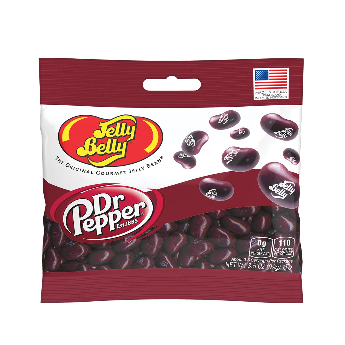 LYZAS SWEETS &   Soda Lovers Gift Bundle - A&W Root malt-inspired & Dr. Pepper Cotton Candy & Jelly Belly Beans, 3.1 oz & 3.5 oz