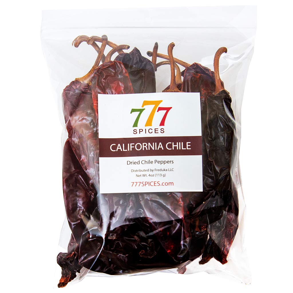 Generic 4oz Dried Anaheim Chile Peppers - Whole Pods for Authentic Mexican Cuisine