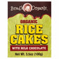 Brads Organic Milk Chocolate Covered Rice Cakes, Usda Organic, Nut Free, Cholesterol Free, Low Sodium, No Salt, 3.5 Oz, Pack Of