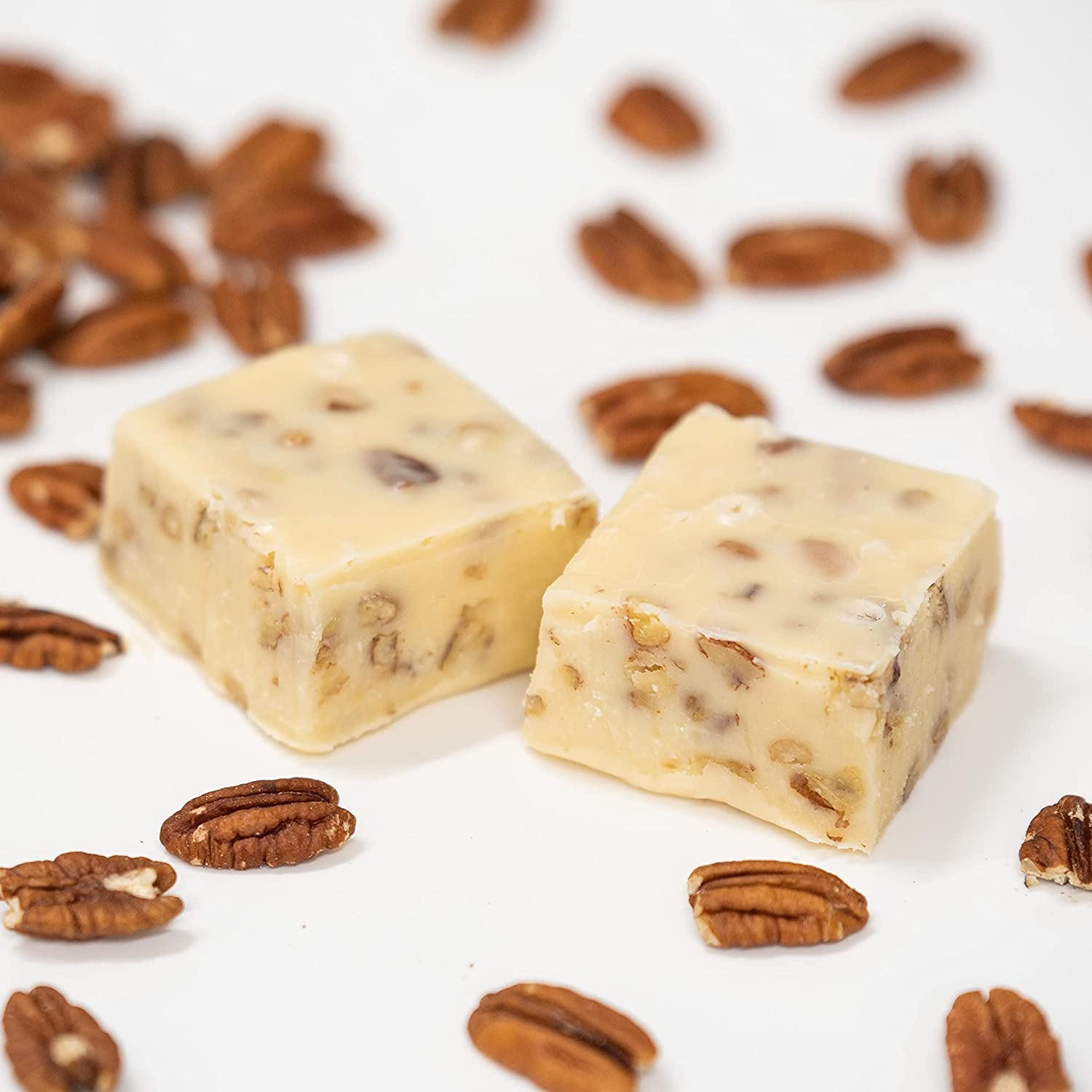 Valley Fudge Butter Pecan Artisan Fudge, Gourmet Candy, One Pound Package