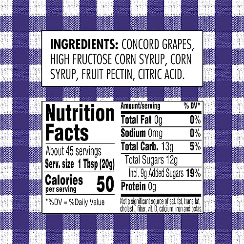 Smuckers Concord Grape Jam, 32 Ounces