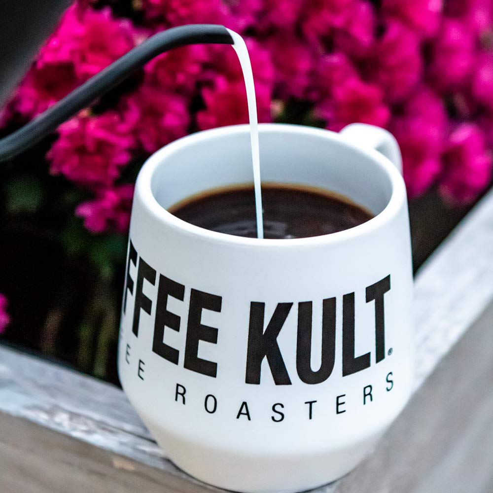Koffee Kult Decaf Coffee Beans, Medium Roast, 100% Arabica, Swiss Water Process, Whole Bean, 12oz