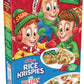 Rice Krispies Breakfast Cereal, Christmas Pack, Family Size, Original with Holiday Colors, 12oz Box (1 Box)