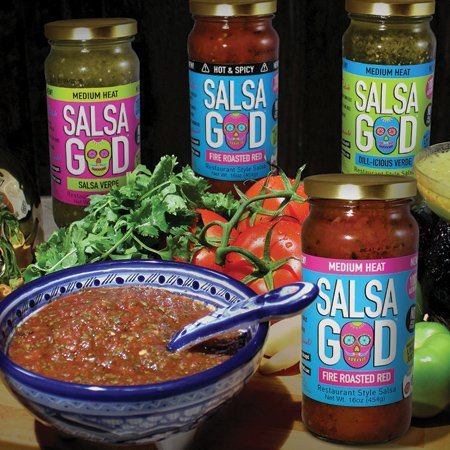 Medium Fire Roasted Red Salsa Six Pack