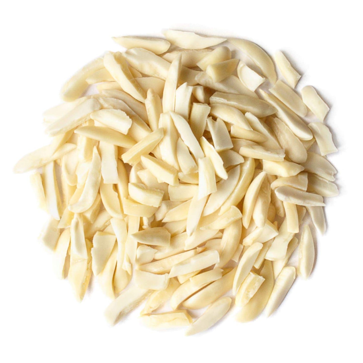 Food to Live - Blanched Slivered Almonds, 4 Pounds Chopped Raw Blanched Almonds, Unsalted, Vegan, Keto, Kosher, Bulk. High in Pr