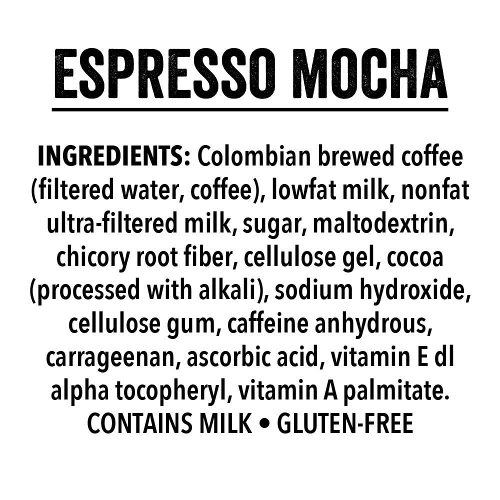 CAMEO Black Coffee Espresso Mocha Ready-to-Drink 12 oz