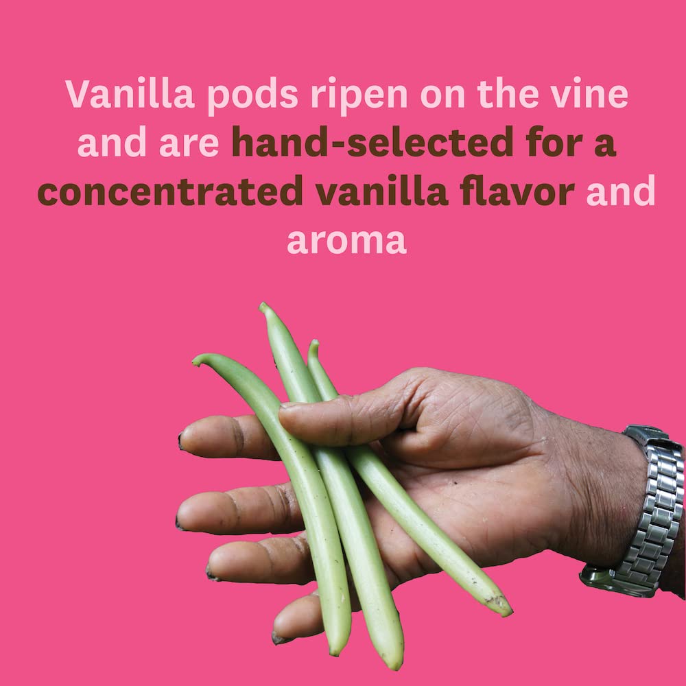 Heilala Pure Vanilla Sugar, Raw Sugar Infused with Vanilla Extract, 11.6 oz