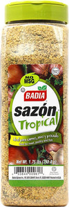 Badia Sazon Tropical, 1.75 lbs - Zesty Blend for Meats, Poultry, Seafood