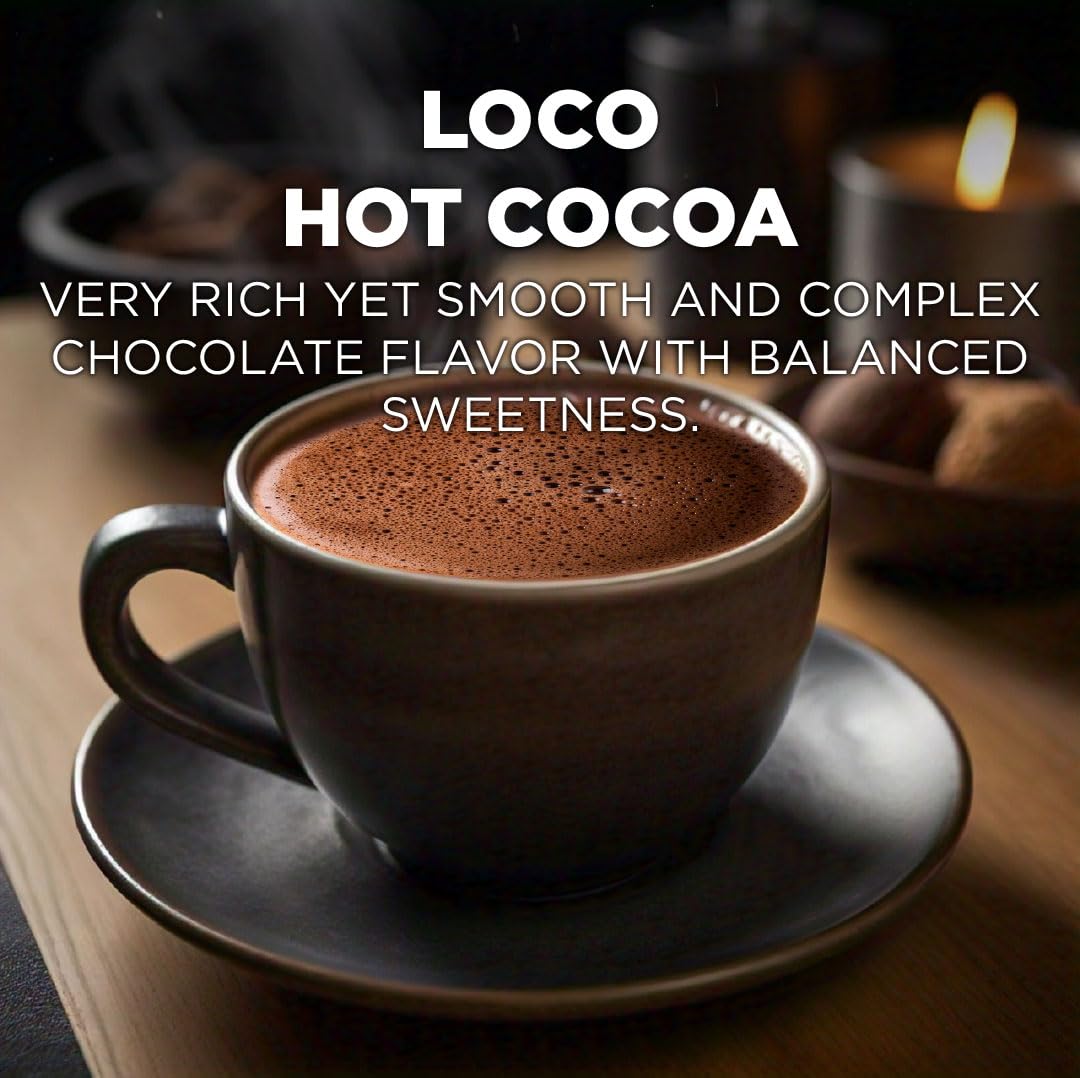 Maud'S Dark Hot Chocolate Pods, 18Ct. | Single Serve Gluten & Dairy Free Hot Cocoa | 100% California Blended Hot Chocolate | Sol