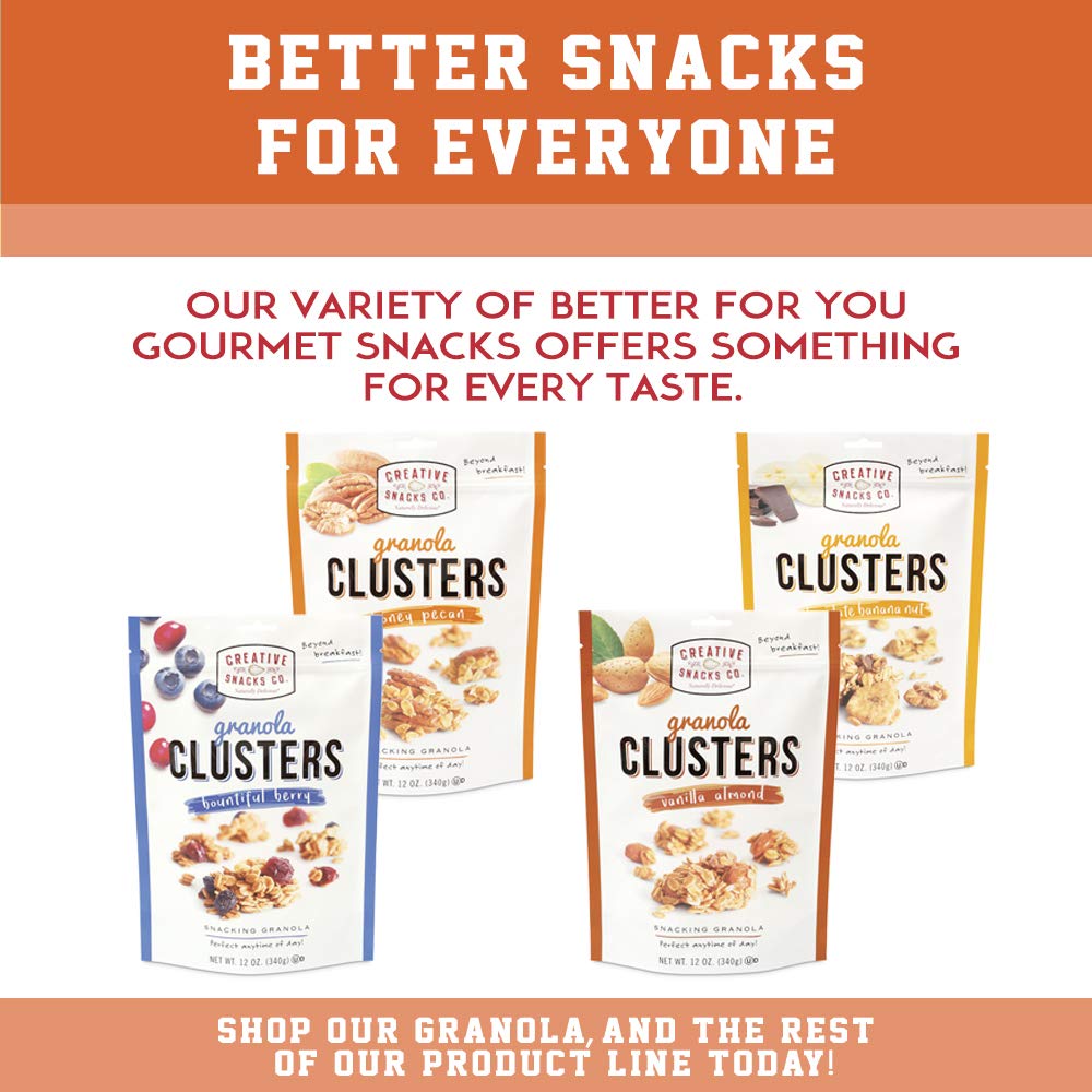Creative Snacks, Granola, Vanilla Almond, Pack Of 6, Size 12 Oz - No Artificial Ingredients6